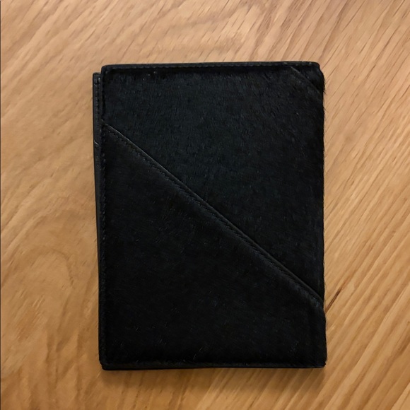 DVF Leather Calf Hair Passport Holder - Picture 4 of 4